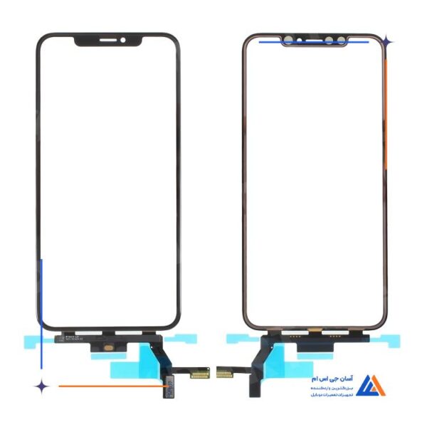 گلس تاچ آیفون Iphone XS مناسب تعمیر گوشی موبایل