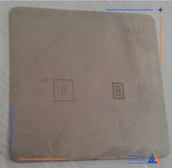 شابلون W001 مناسب آی سی تغذیه PM8028 برد گوشی موبایل آیفون 4S - Image 2