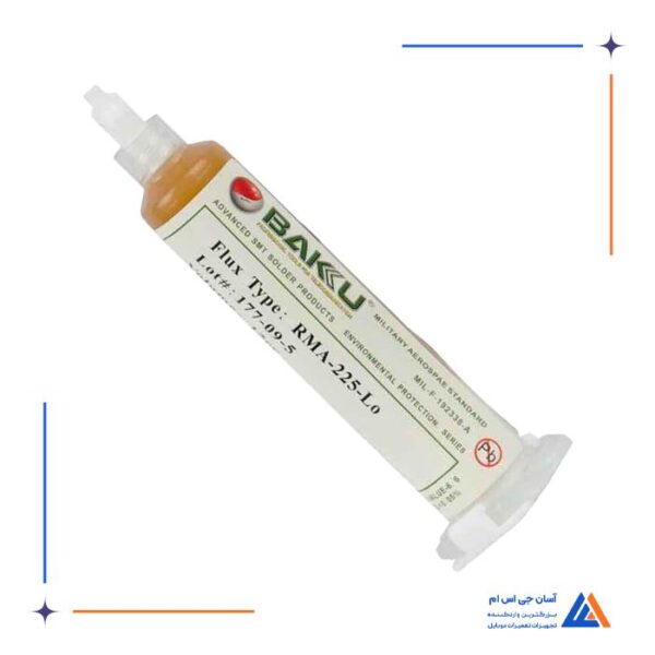 خمیر فلکس سرنگی BAKU RMA-225-LO - Image 3