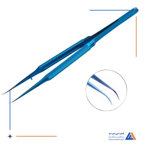 پنس سر کج TWEEZERS BT-15 - Image 5