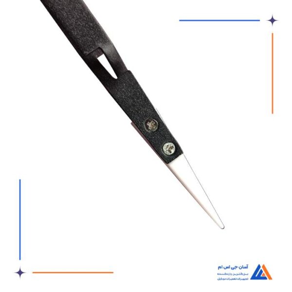 پنس سرامیکی سر صاف و سر کج 2UUL T-2UUl - Image 5