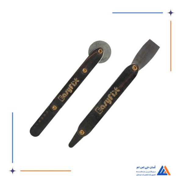 اسپاتول و قاب باز کن فلزی EasyFix مناسب تعمیرات گوشی موبایل - Image 7