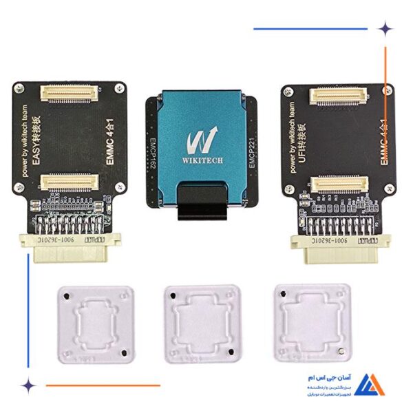 آداپتور هارد WIKITECH 4 IN 1 مناسب پروگرام هارد گوشی های اندروید
