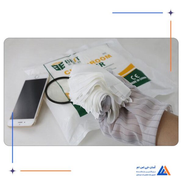 دستمال تمیز کننده 400 تایی CLEANROOM WIPER BEST - Image 3