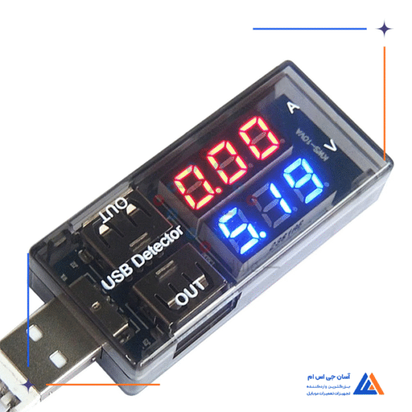 تستر GSM SOURCES USB مناسب تعمیرات شارژ گوشی موبایل - Image 2