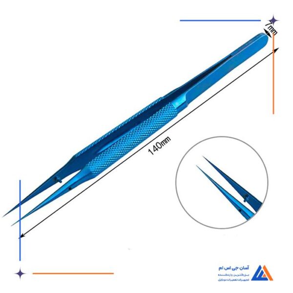 پنس سر کج TWEEZERS BT-11 - Image 5