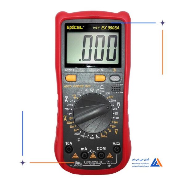 مولتی متر EXCEL EX 9905A