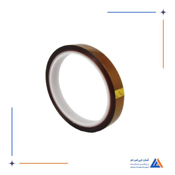 چسب نواری نسوز 1/5cm قهواه ای براق - Image 4