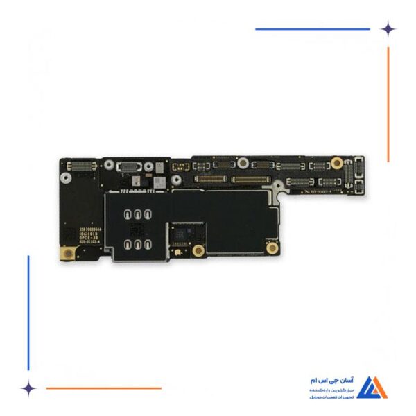 برد اصلی سالم موبایل آیفون IPHONE XS MAX 256 GB مشکی مناسب تعویض قطعات و swap