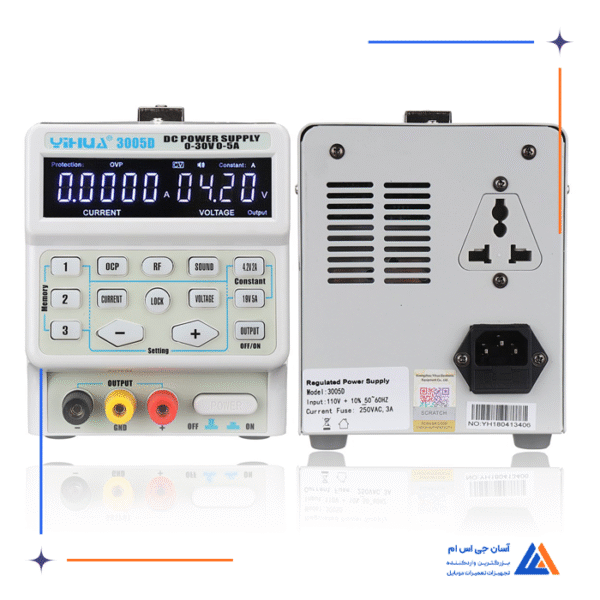 منبع تغذیه YIHUA 3005D 30V 5A - Image 4