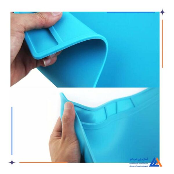 پد سیلیکونی نسوز S-130 مناسب تعمیر و لحیم کار گوشی موبایل - Image 3