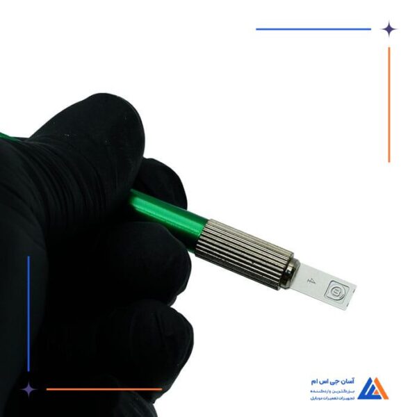 پک دسته تیغ Amaoe A1 single (دو دسته تیغ+دو تیغ) مخصوص تعمیرات هارد و CPU موبایل - Image 3