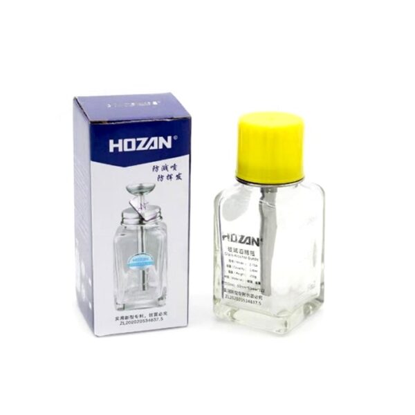 جا تینری شیشه ای HOZAN مناسب نگهداری تینر و الکل