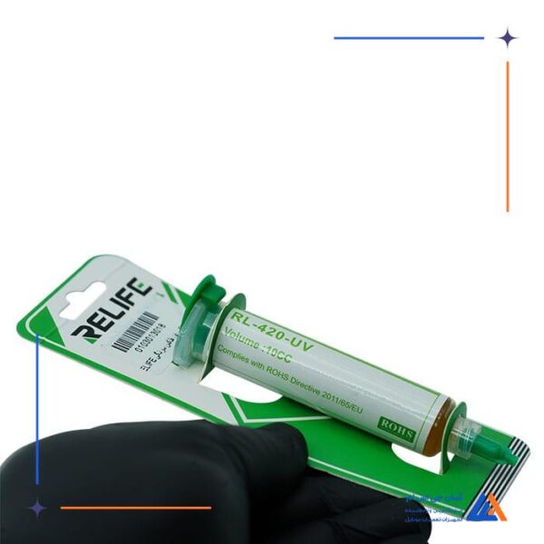 خمیر فلکس سرنگی UV ری لایف RELIFE مدل RL-420 - Image 3