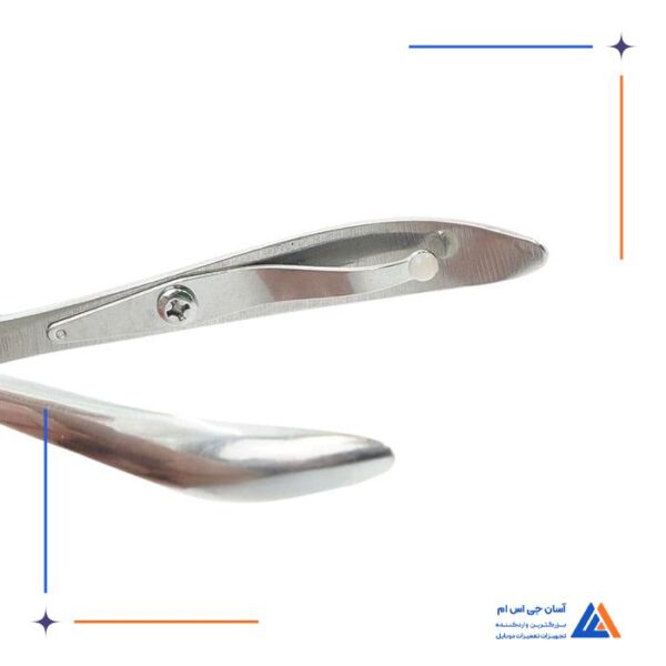 انبر کف چین استیل BAKU BK-108 مناسب تعمیرات گوشی های موبایل - Image 3