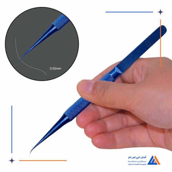 پنس سر کج TWEEZERS BT-15 - Image 7