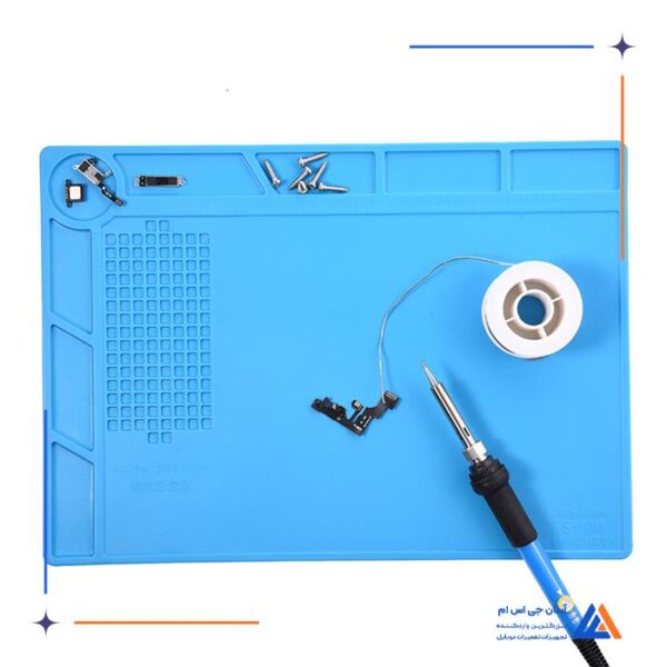پد سیلیکونی نسوز S-130 مناسب تعمیر و لحیم کار گوشی موبایل