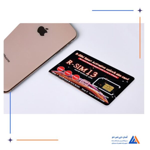 سیم آنلاکر ایفون ارسیم R-SIM13 مناسب بازکردن قفل سیم کارت - Image 2
