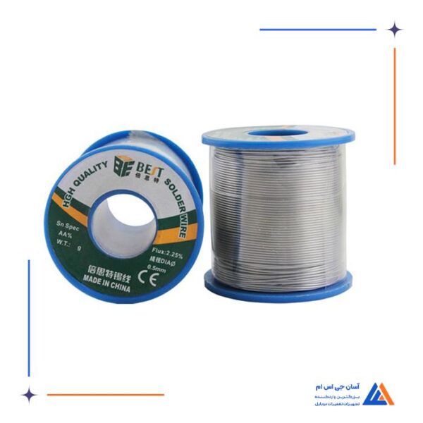 سیم لحیم 0.6-0.3 میلیمتر BEST مناسب لحیم کاری مادربرد گوشی موبایل - Image 4