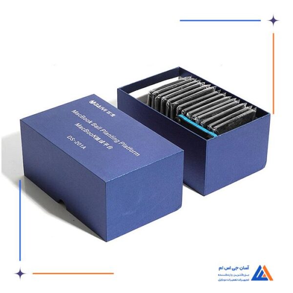 پک شابلون مگنتی BAIYI DS-201A مناسب تعمیرات مک بوک - Image 20