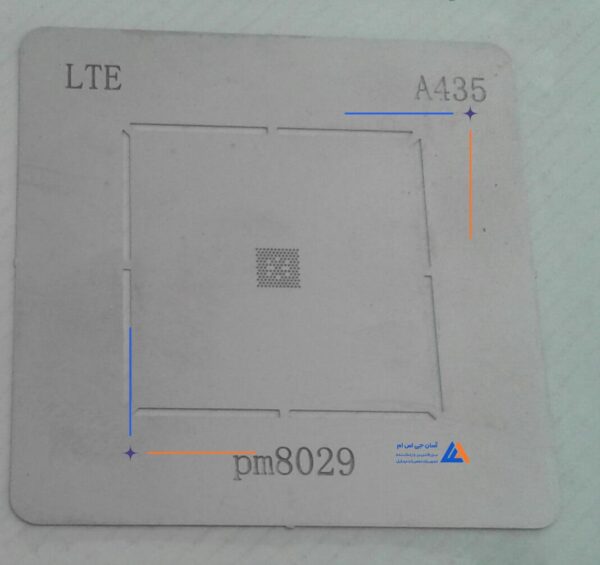 شابلون آی سی P3040 مناسب پایه سازی IC برد گوشی های موبایل آیفون +6s - Image 4