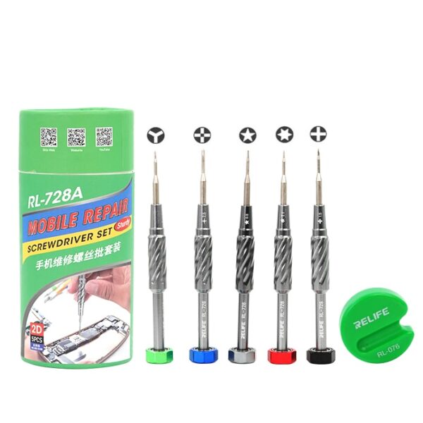 ست پیچ گوشتی 5 عددی RELIFE RL-728A