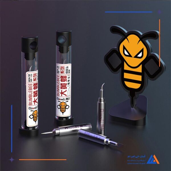 نوک هویه سر صاف/ سر تبری/ سر کج QIANLI BUMBLEBEE 936 - Image 10