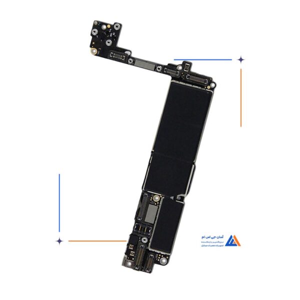 برد آیکلود سالم و روشن IPHONE 7 128GB مناسب تعویض قطعات و SWAP