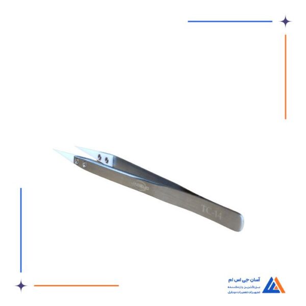 پنس سرامیکی سر صاف JABEUD TC-14 - Image 3