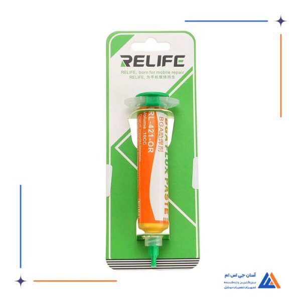 خمیر فلکس سرنگی  Relife  RL-421 OR - Image 6