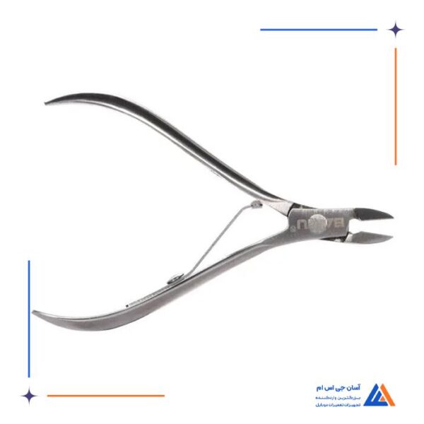 انبر کف چین استیل BAKU BK-108 مناسب تعمیرات گوشی های موبایل
