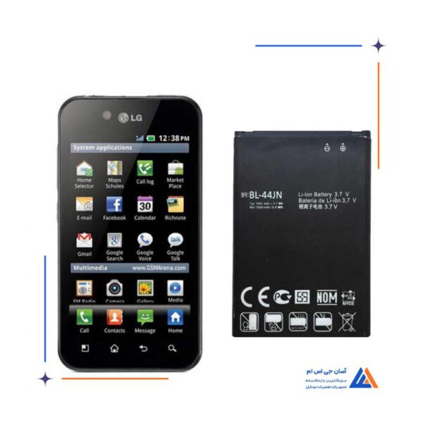 باتری گوشی ال جی LG Optimus Black P970 – BL-44JN