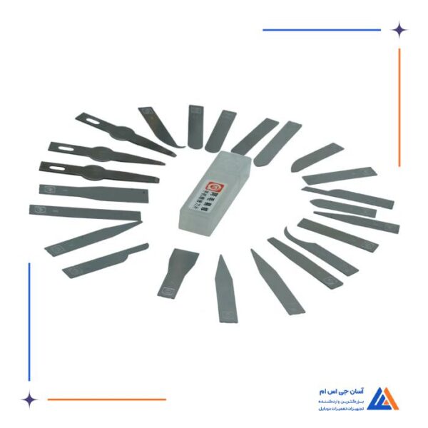 ست تیغ 23 عددی AMAOE A2 DOUBLE - Image 4