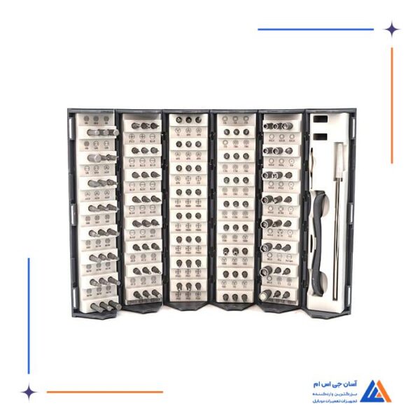 ست پیچ گوشتی 128 عددی SW-8180 - Image 2