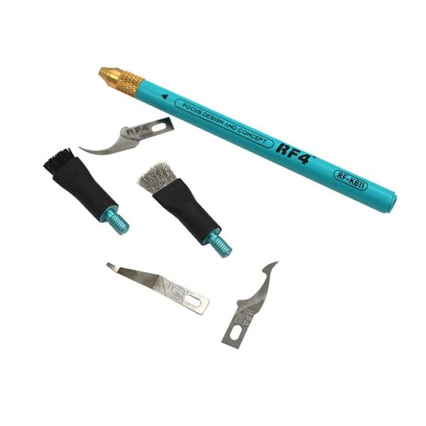 ست دسته تیغ و برس RF4 RF-KB11
