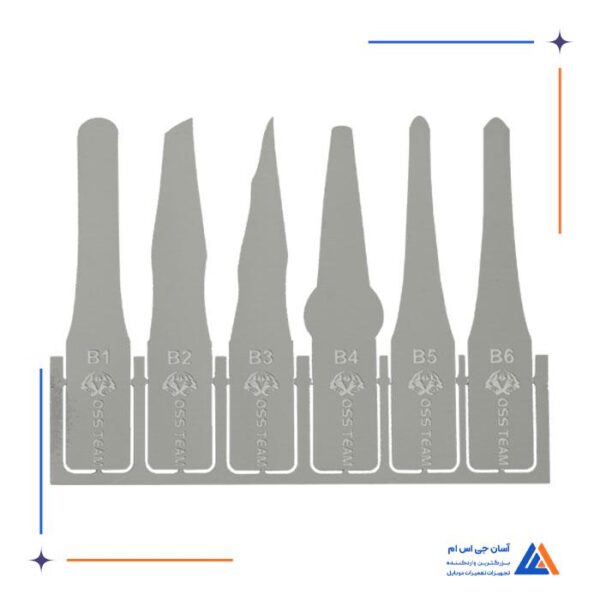 ست کاتر هارد او اس اس تیم OSS TEAM مدل W120 - Image 5