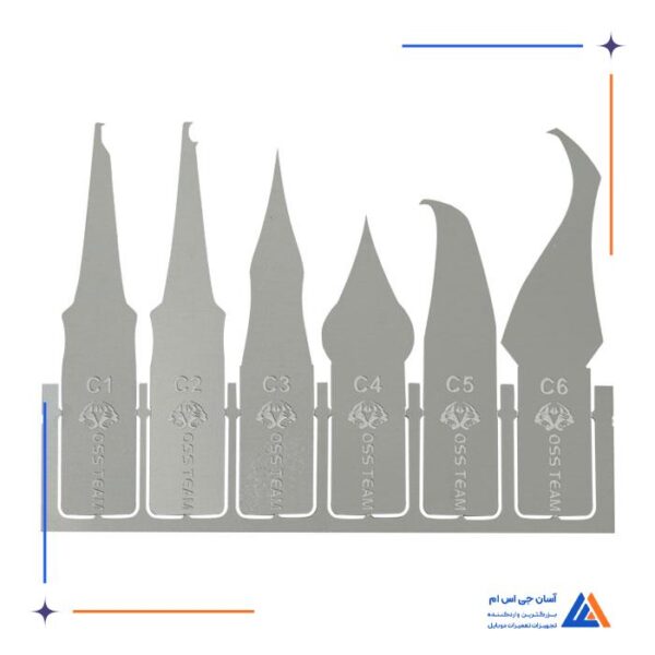 ست کاتر هارد او اس اس تیم OSS TEAM مدل W120 - Image 6