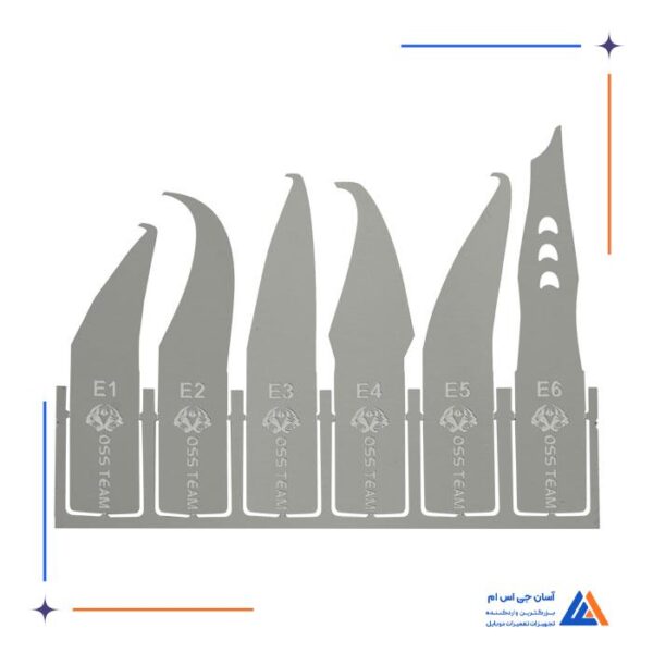 ست کاتر هارد او اس اس تیم OSS TEAM مدل W120 - Image 8