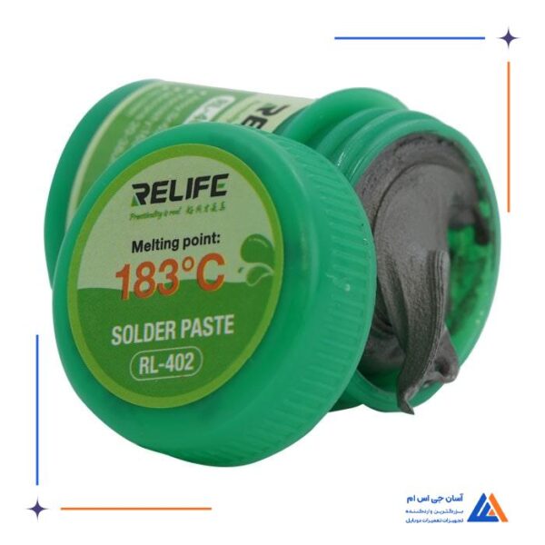 خمیر قلع Relife RL-402 مناسب لحیم کاری برد گوشی های موبایل - Image 3