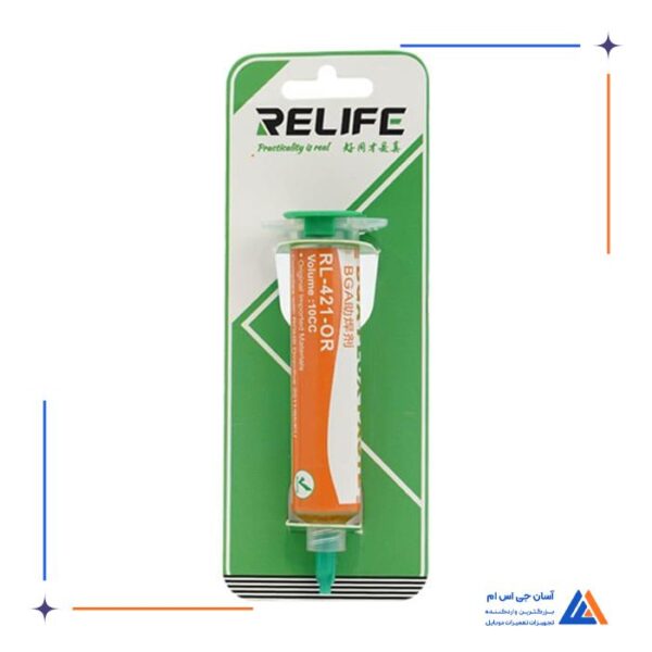 خمیر فلکس سرنگی  Relife  RL-421 OR - Image 2