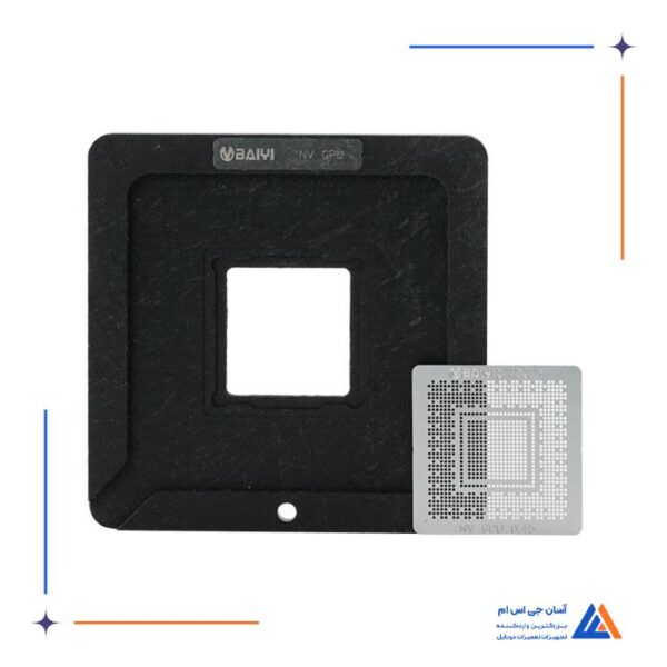 پک شابلون مگنتی BAIYI DS-201A مناسب تعمیرات مک بوک - Image 16