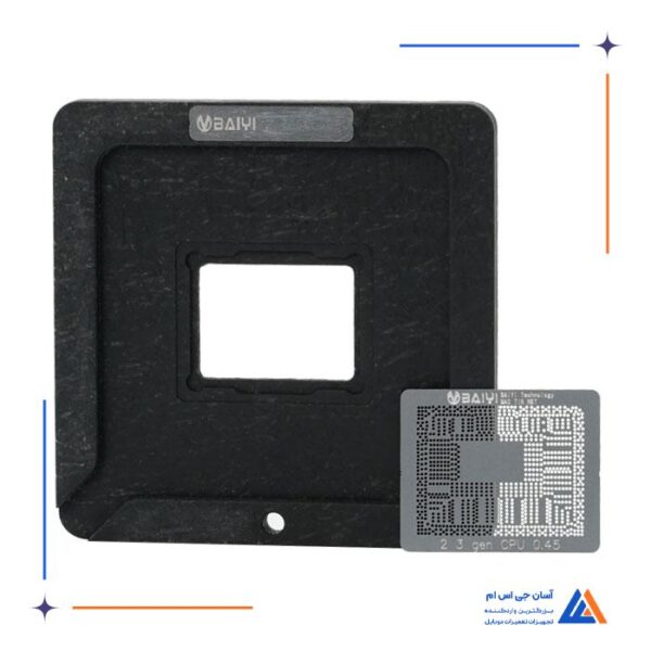 پک شابلون مگنتی BAIYI DS-201A مناسب تعمیرات مک بوک - Image 9