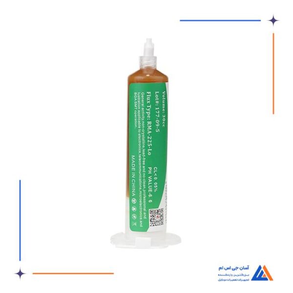 خمیر فلکس سرنگی BAKU RMA-225-LO - Image 2