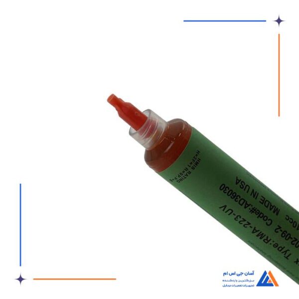 خمیر و روغن فلکس AMTECH RMA-223 UV مناسب سهولت در لحیم کاری برد گوشی موبایل - Image 2