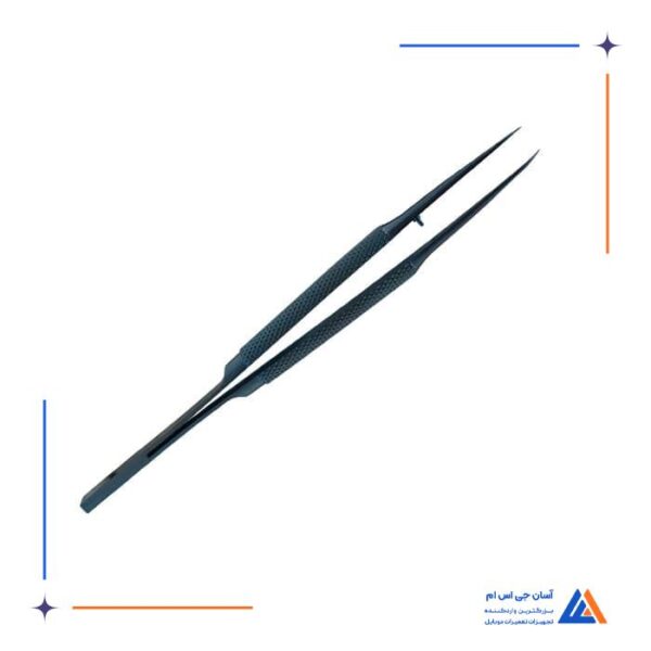 پنس تیتانیوم سر کج SUNSHINE ST-15 - Image 4