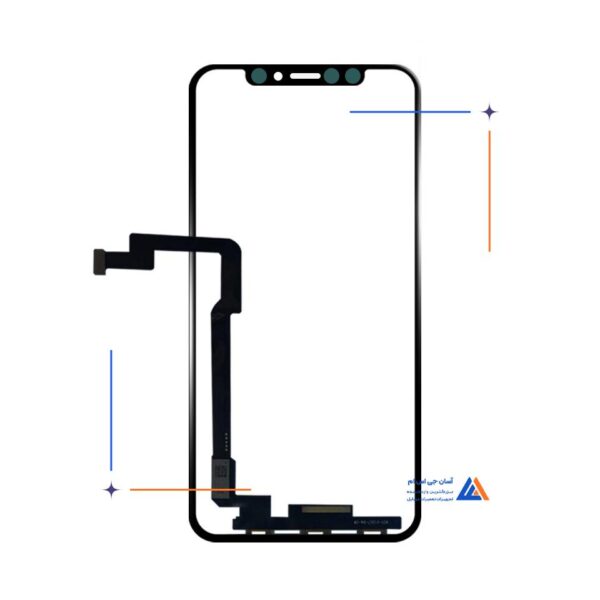 گلس تاچ آیفون ایکس Iphone X Glass Touch مناسب تعمیر ال سی دی موبایل