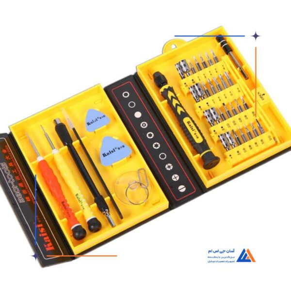 ست ابزار پیچ گوشتی KAISI KS-3801 - Image 3