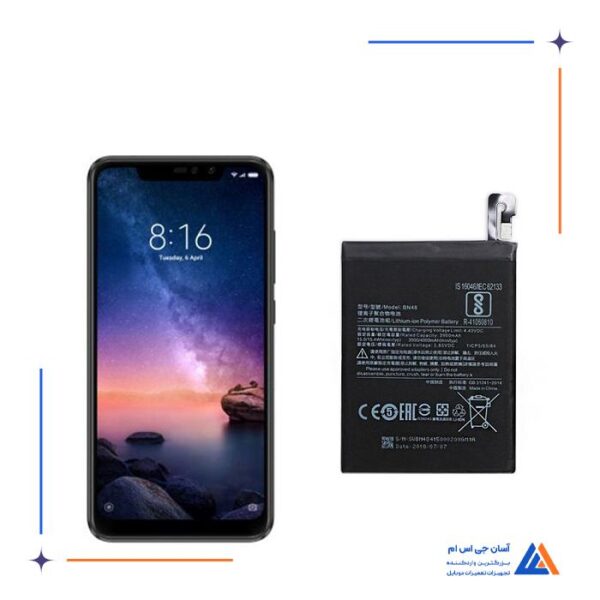 باتری گوشی شیائومی Redmi Note 6 Pro - BN48