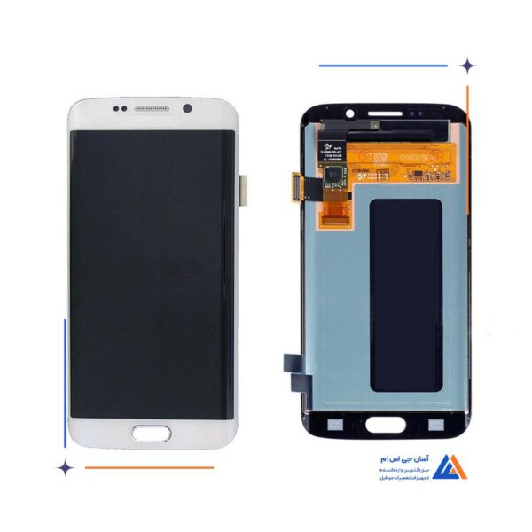 تاچ ال سی دی گوشی موبایل سامسونگ S6 EDGE (WHITE)