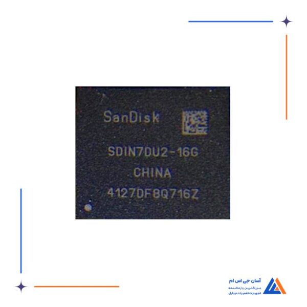 آی سی هارد SDIN7DU2-16G مناسب گوشی سامسونگ N8000